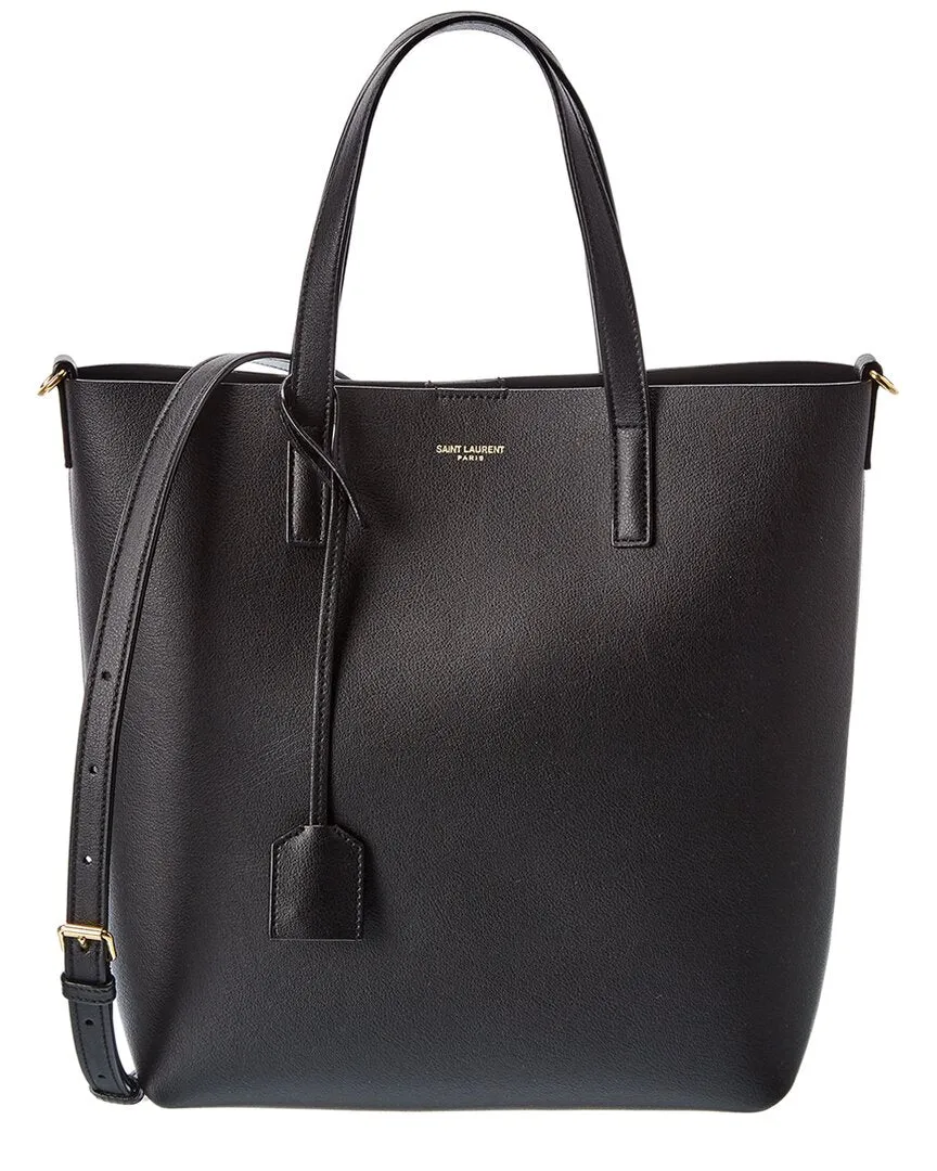 ! Saint Laurent Toy N/S Leather Tote