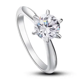 1.25 Carat Round Cut Ring