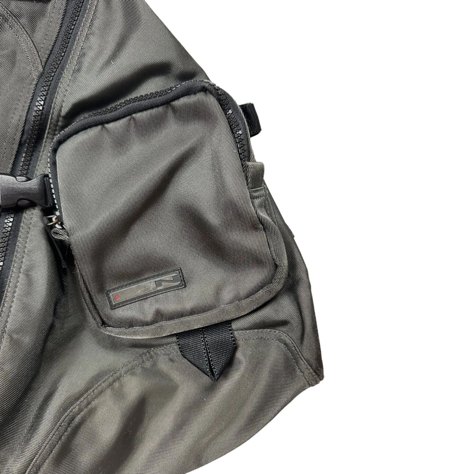 2001 Next Grey Nylon Sling Bag