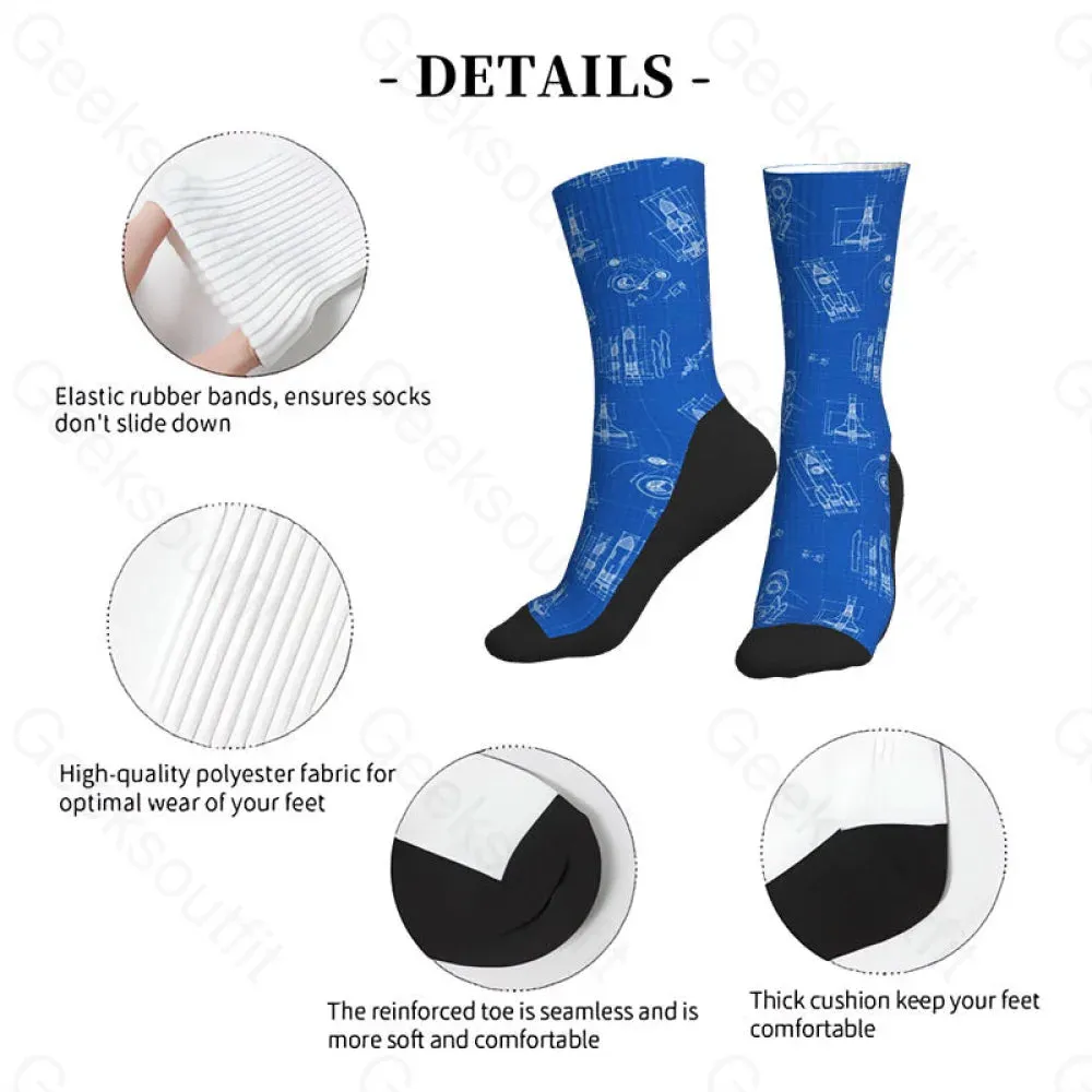 Aerospace Science Men's Socks