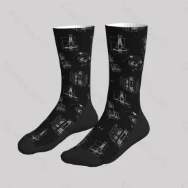 Aerospace Science Men's Socks