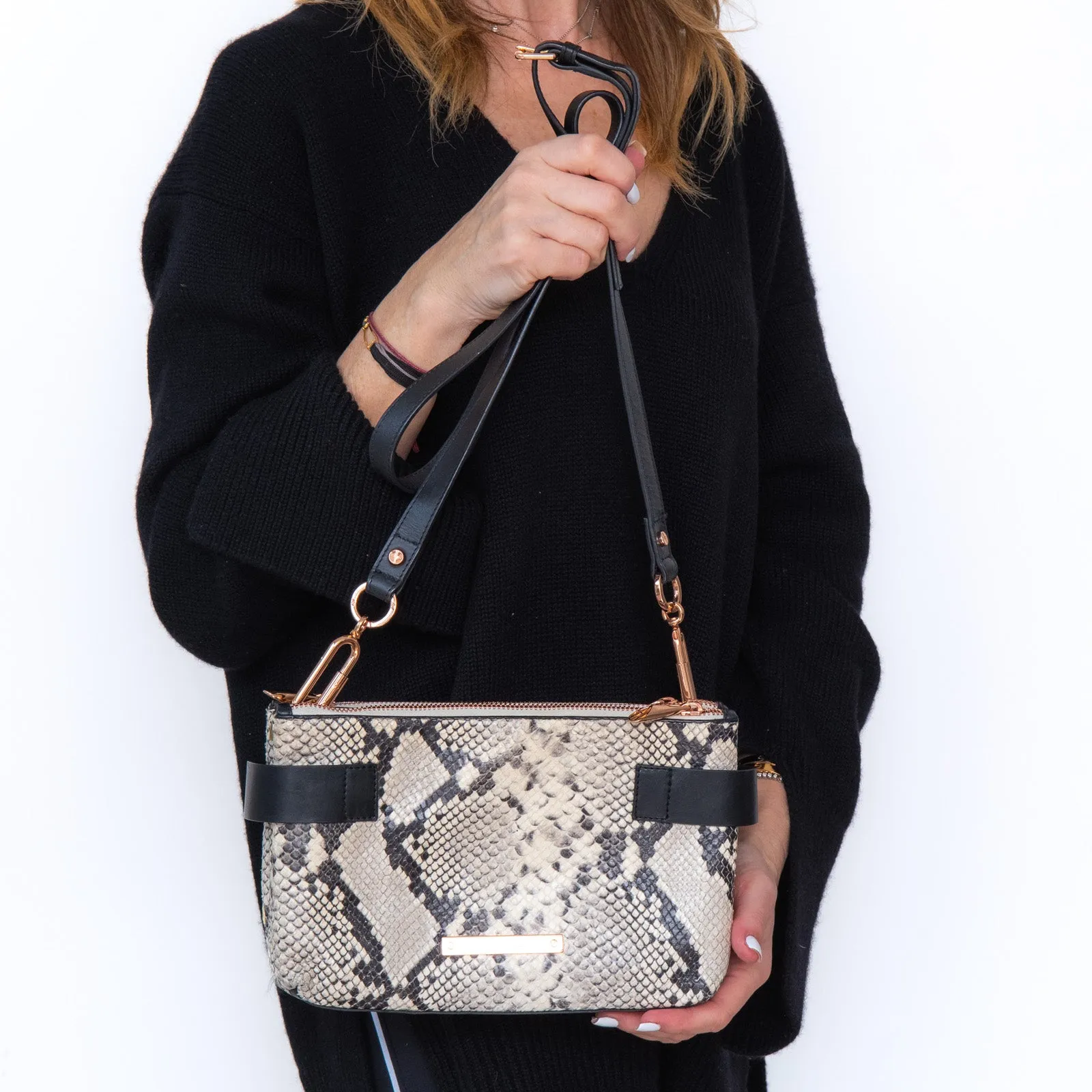 Amanda Wakeley Animal Print Bag