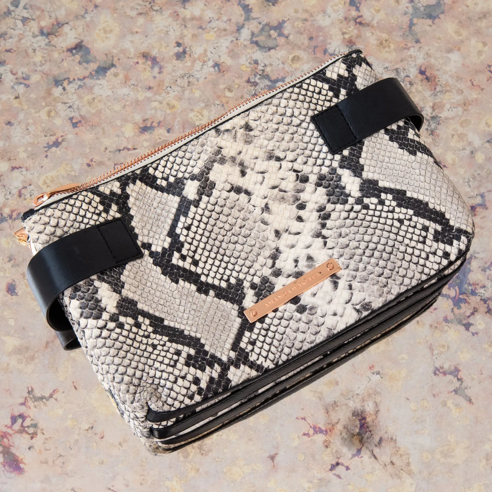 Amanda Wakeley Animal Print Bag