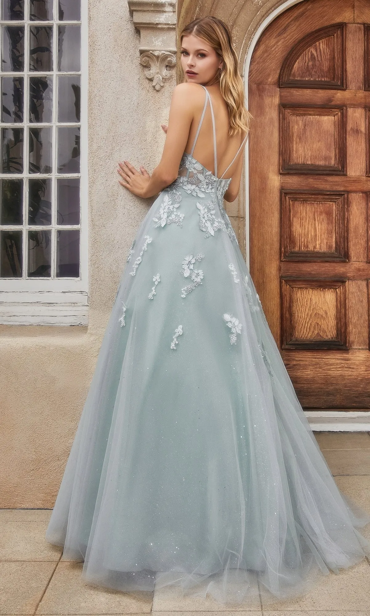 Andrea & Leo Long Formal Dress A0892