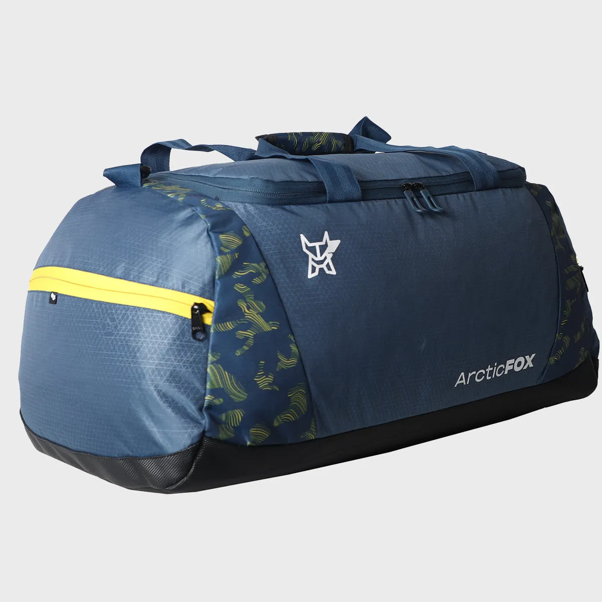 Arctic Fox Game Vibrant Yellow Travel Duffle Bag