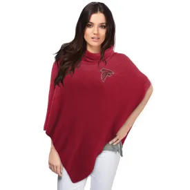 Atlanta Falcons Crystal Knit Poncho