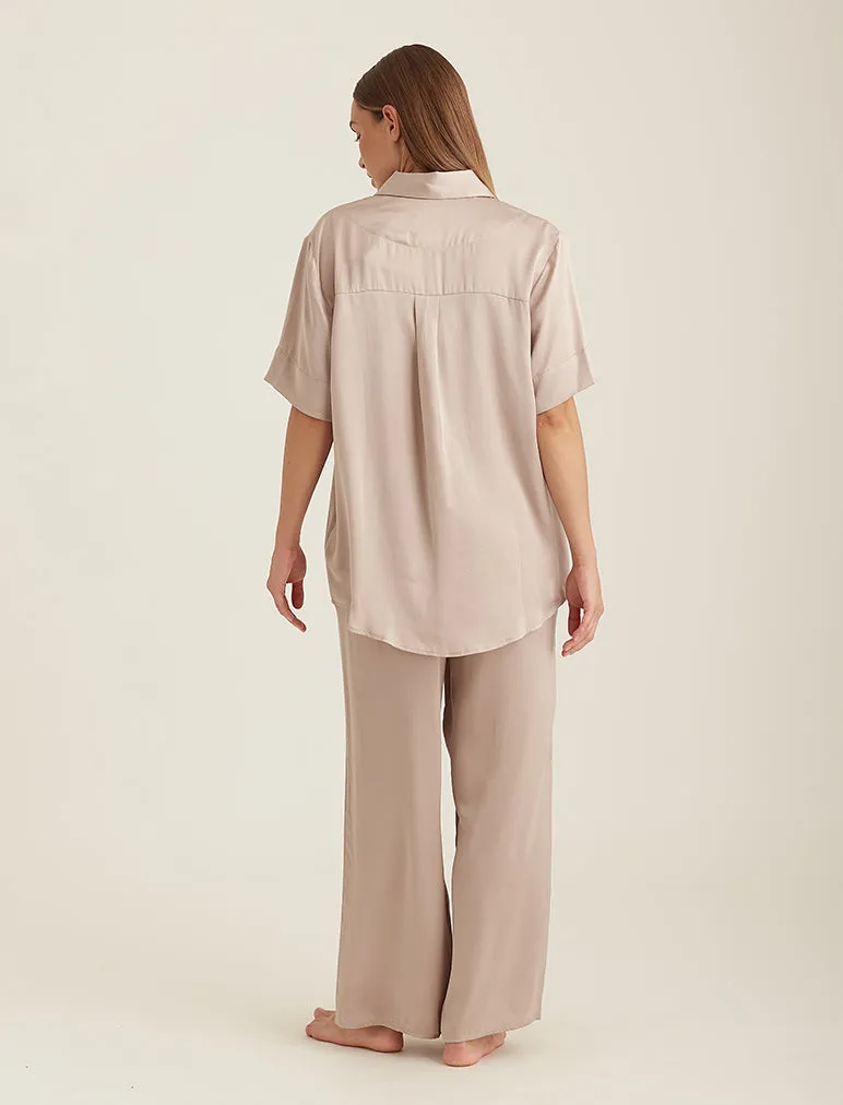 Audrey Relaxed Washable Silk Shirt