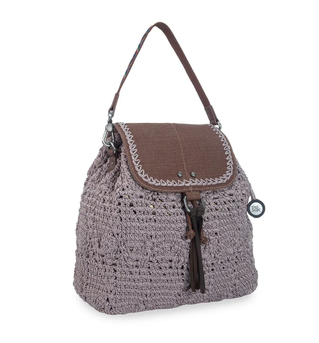 Avalon Crochet Convertible Backpack