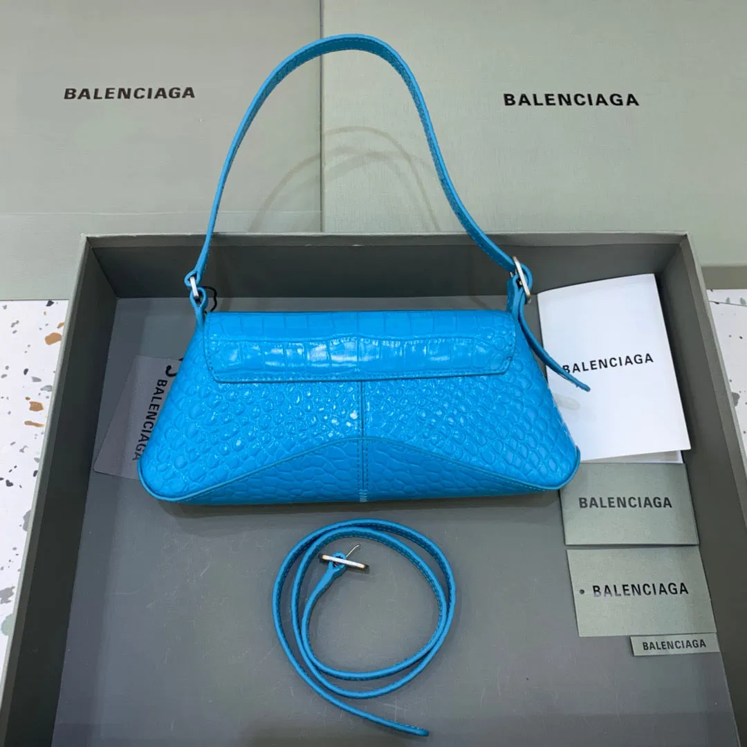 Balen XX Small Flap Bag Box Blue, For Women,  Bags 10.6in/27cm 6956452108Y4624