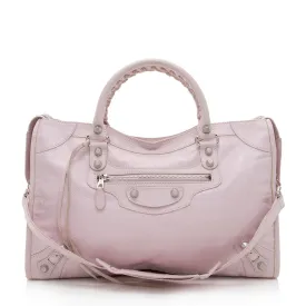 Balenciaga Agneau Giant 12 City Satchel (SHF-17835)