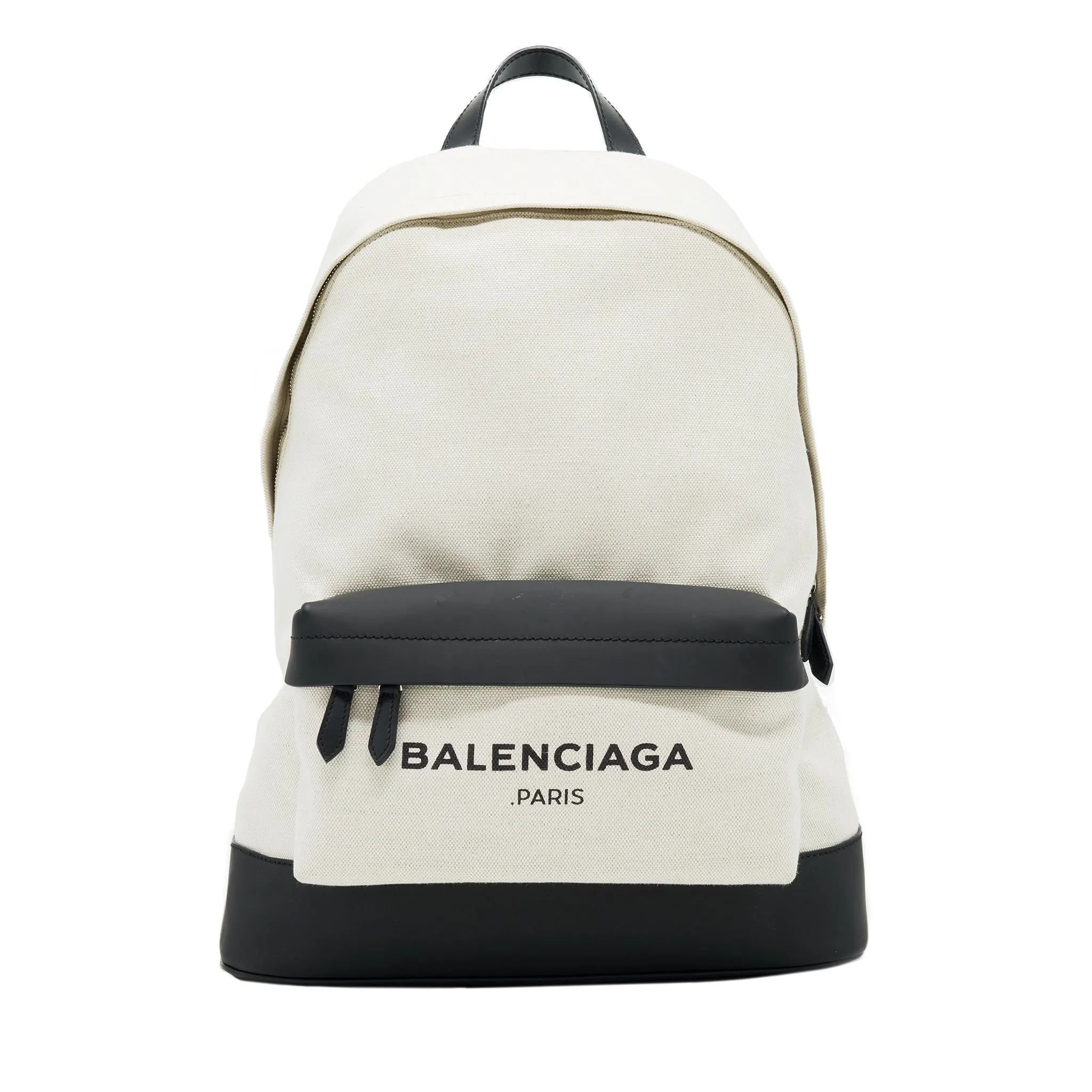 Balenciaga Canvas Backpack Black