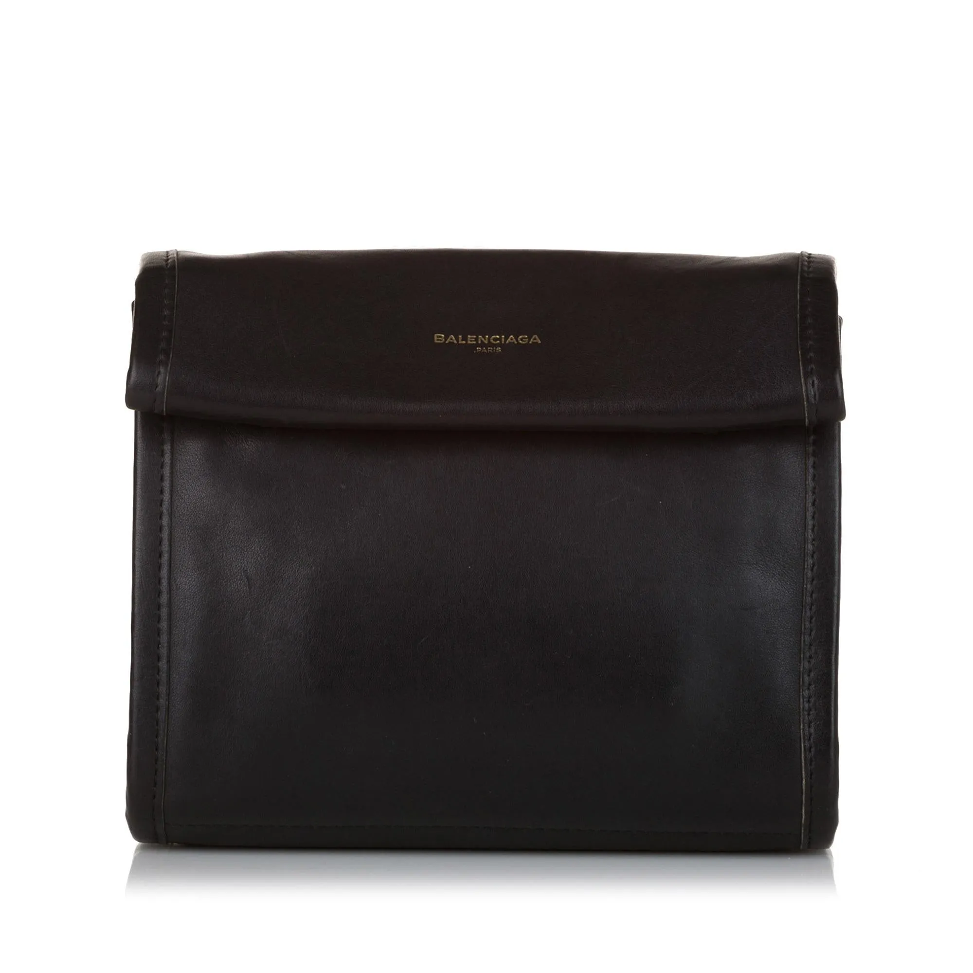 Balenciaga Leather Crossbody Bag (SHG-34932)