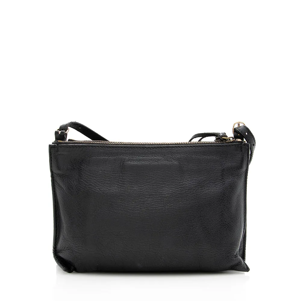 Balenciaga Leather Papier Triple Crossbody Bag - FINAL SALE (SHF-19541)