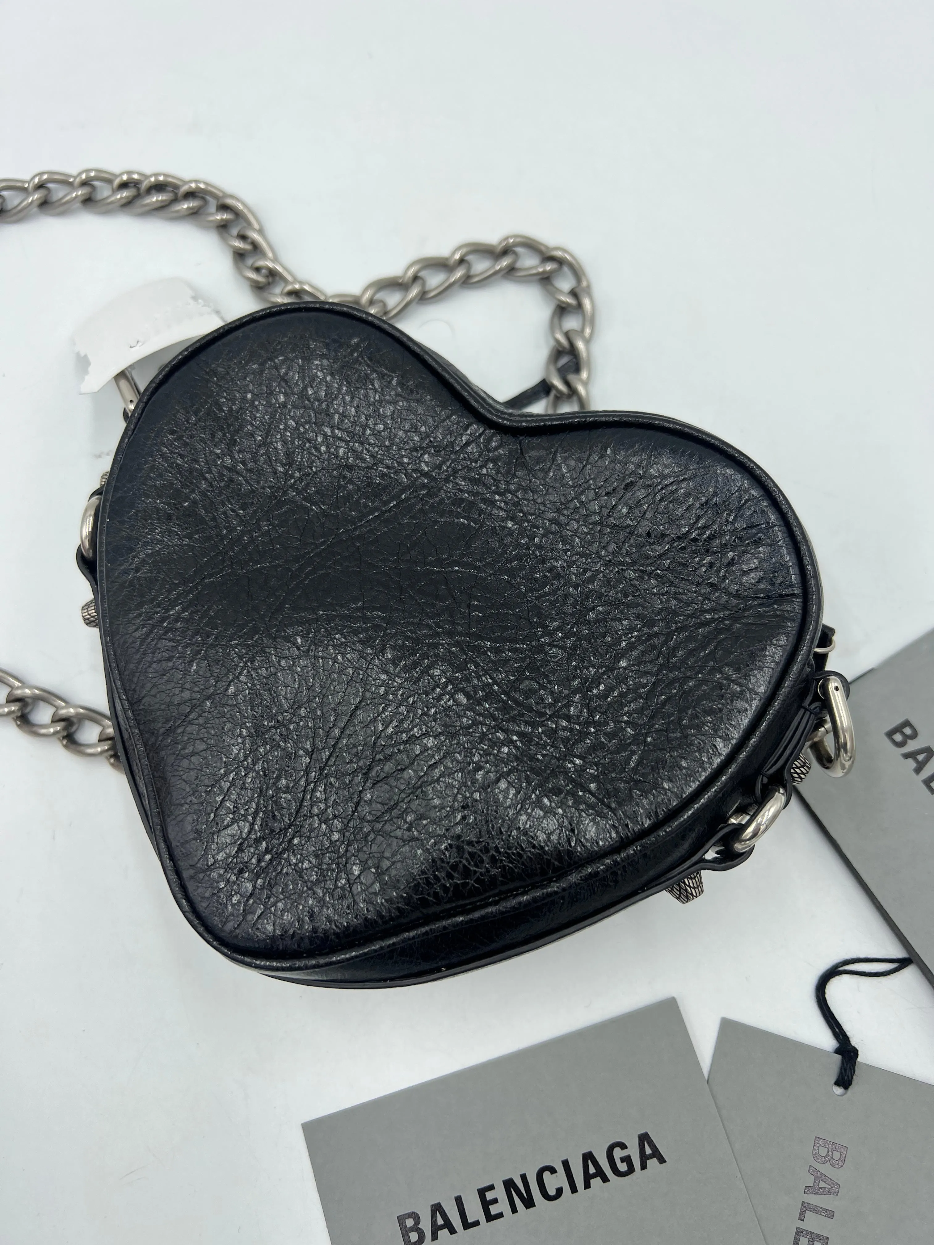 Balenciaga Mini Le Cagole Ltd. Edition Heart Bag