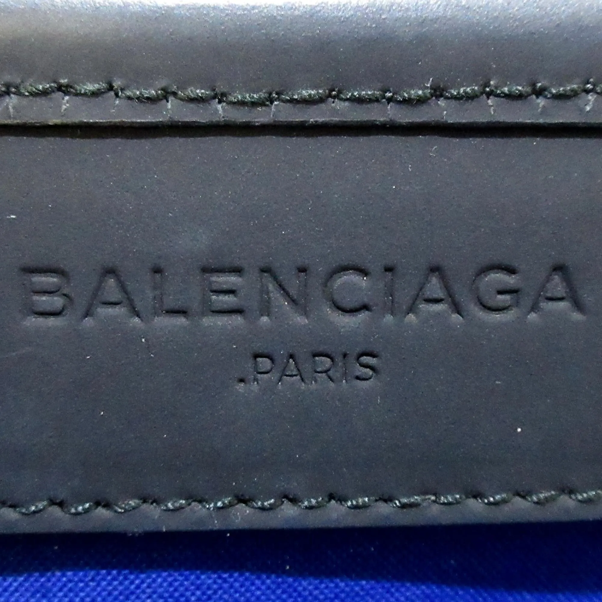 Balenciaga Navy Cabas S Tote (SHG-35886)