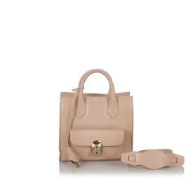 Balenciaga Padlock All Afternoon Leather Satchel (SHG-26768)