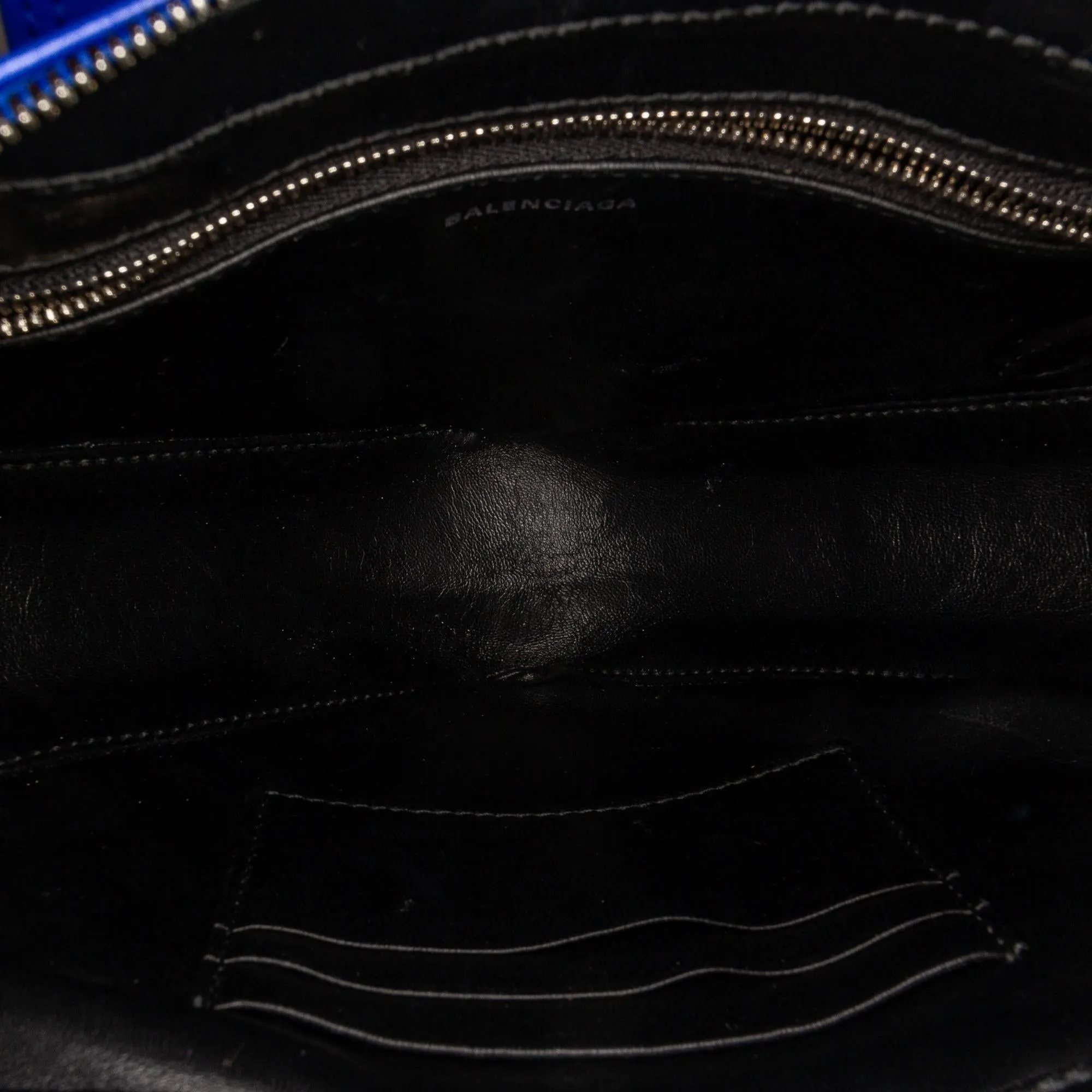 Balenciaga S Triangle Leather Duffle Bag (SHG-28939)