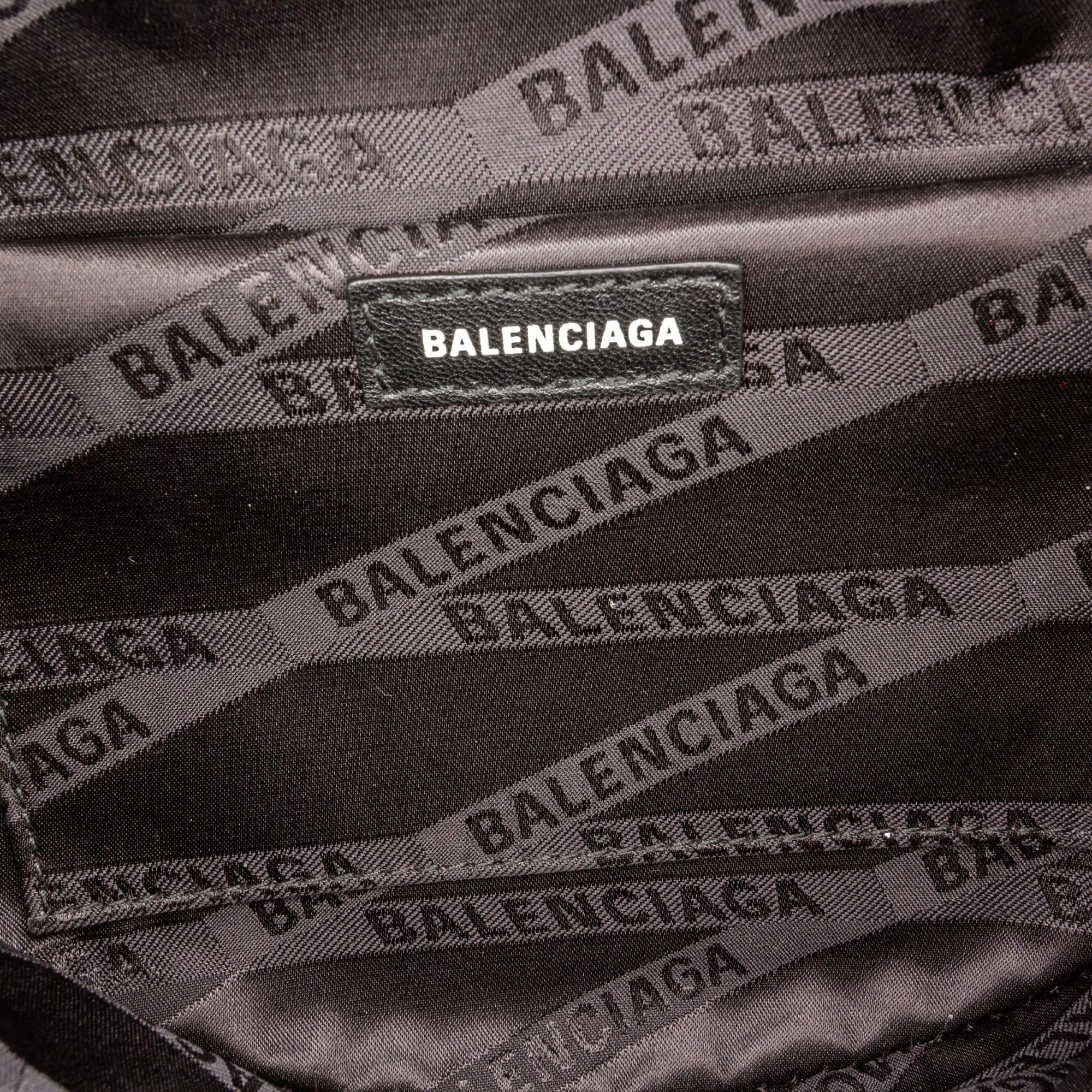 Balenciaga Souvenir Embossed Patent Leather Belt Bag (SHG-27024)