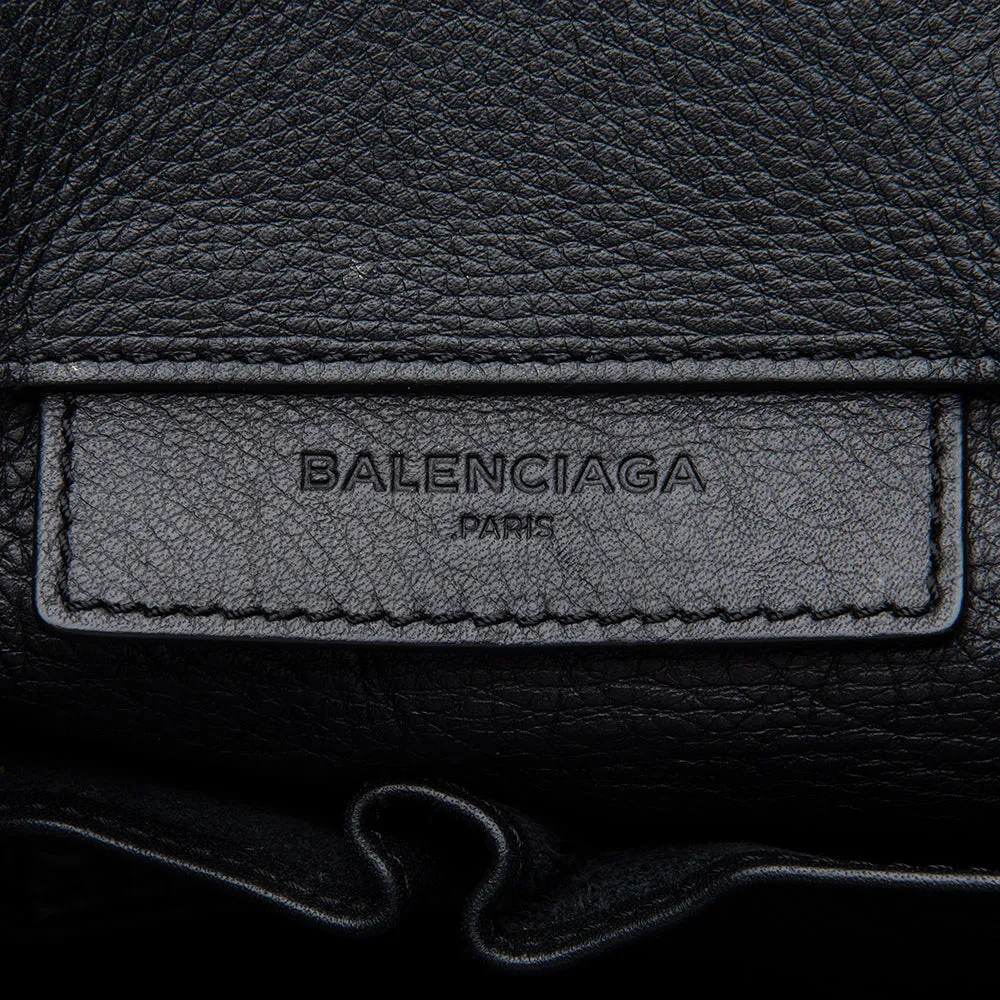 Balenciaga Veau Leather Papier A4 Zip Around Tote (SHF-12250)