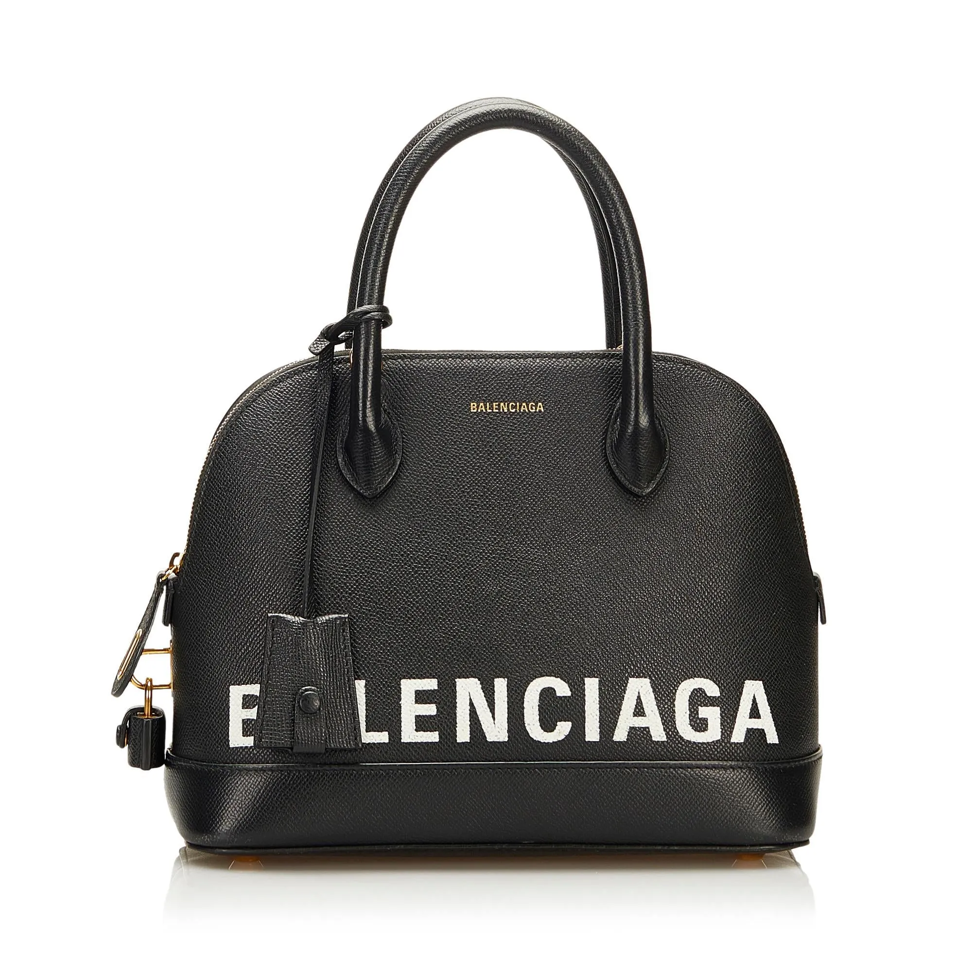 Balenciaga Ville Leather Satchel (SHG-36560)