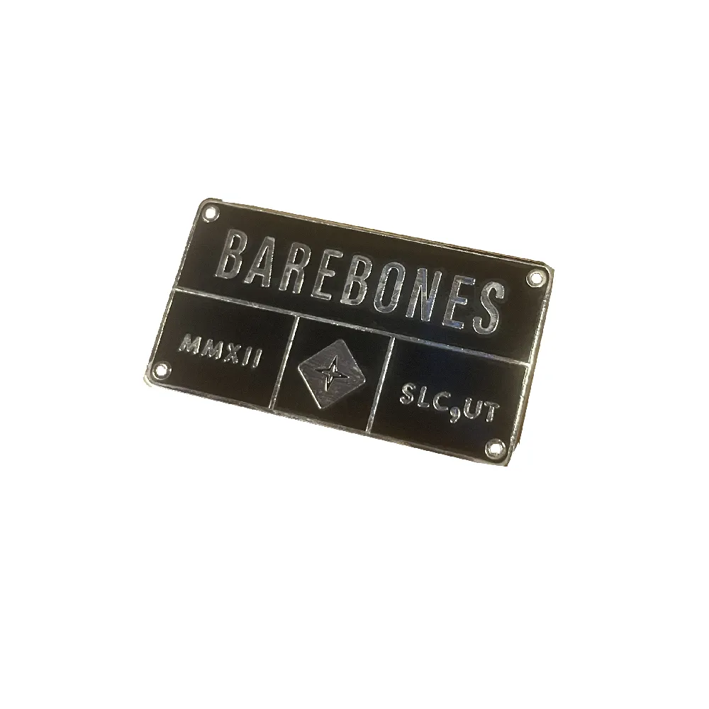 Barebones Enamel Pin