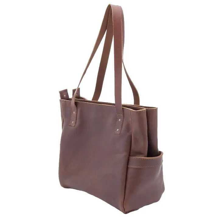 Bark And Mill Penelope Handbag | Chocolate