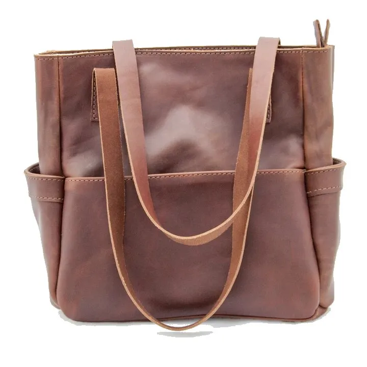 Bark And Mill Penelope Handbag | Chocolate