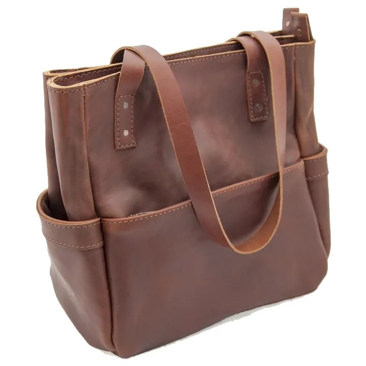 Bark And Mill Penelope Handbag | Chocolate