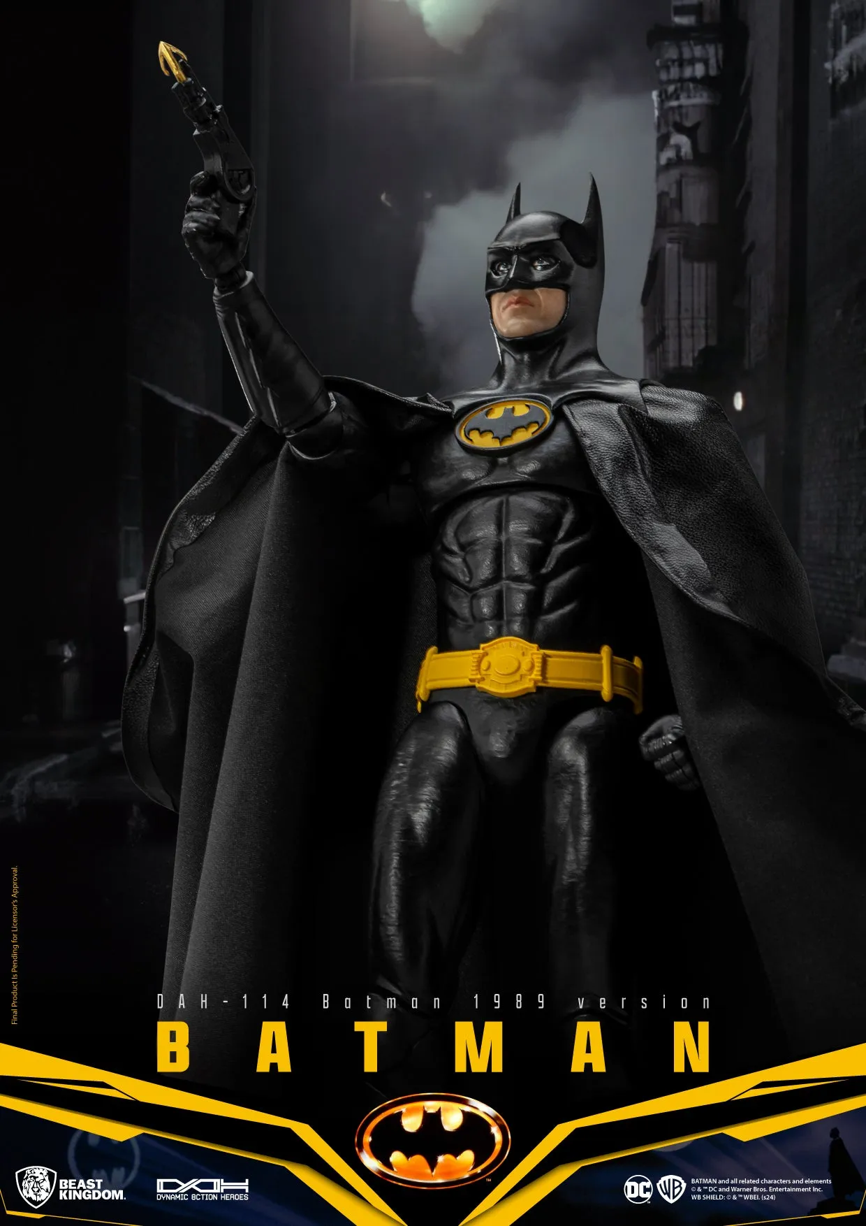 Batman 1989 Dynamic 8ction Heroes DAH-114 Batman