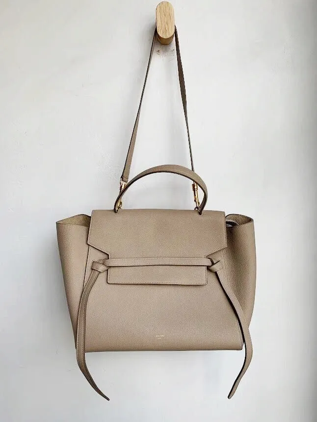 BEIGE MINI BELT BAG