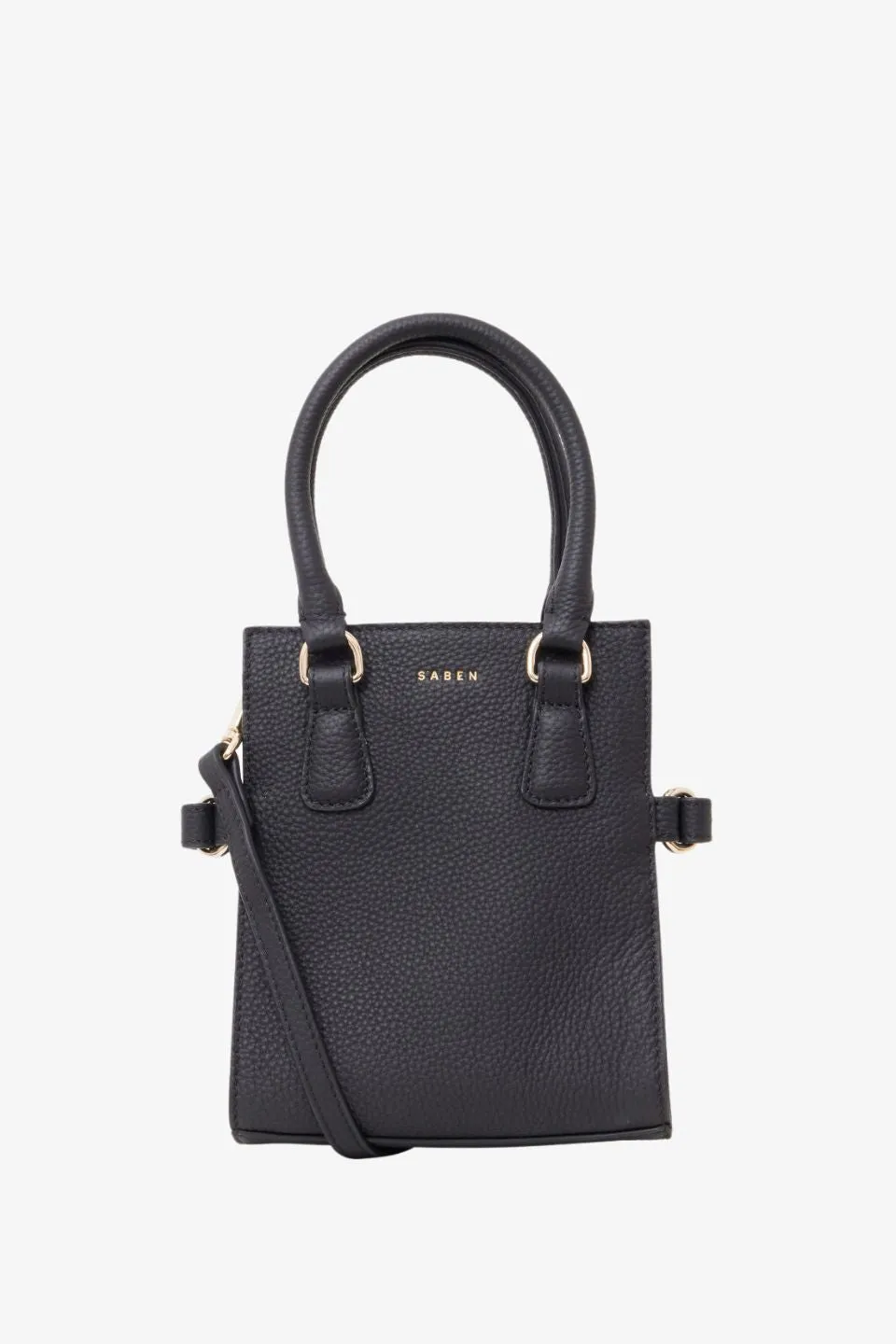 Bianca Black Small Crossbody Bag