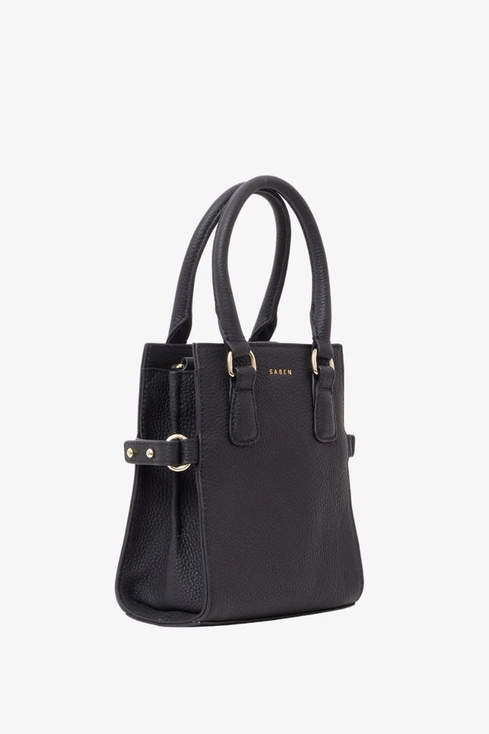 Bianca Black Small Crossbody Bag