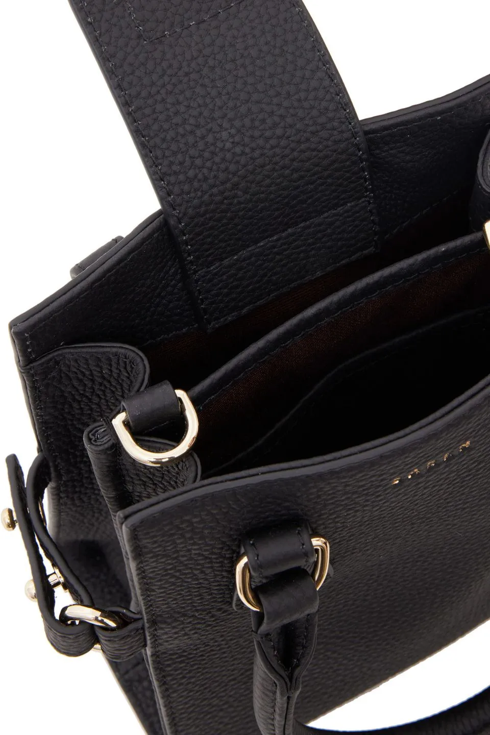 Bianca Black Small Crossbody Bag