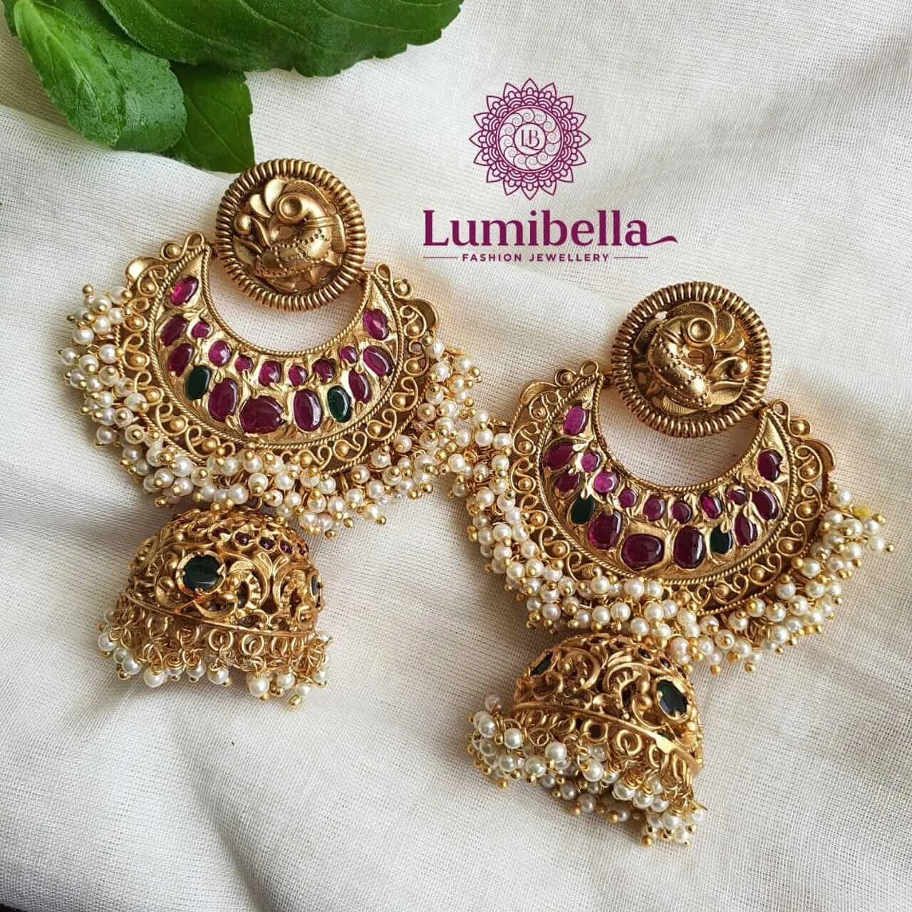 Big Chandbali Jhumka