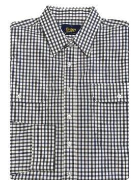 Bisley Long Sleeve Small Check Shirt