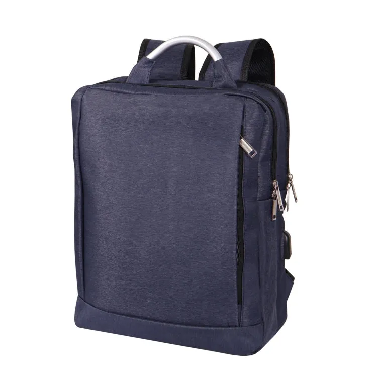 BL 1582 - Nylon Laptop Backpack with USB Port