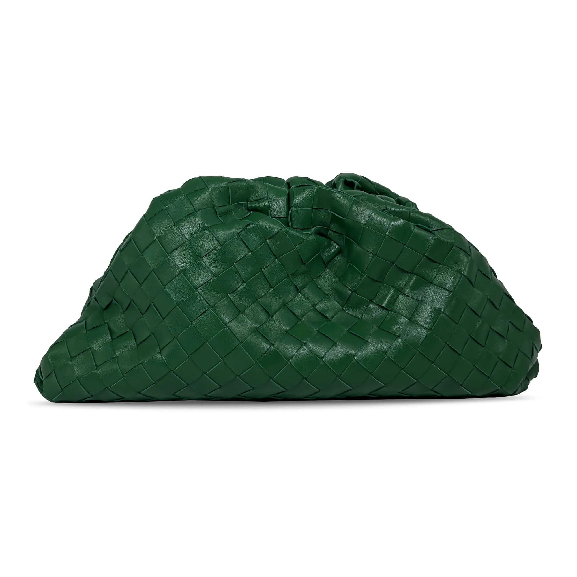 Bottega Veneta The pouch Intrecciato clutch Bag green