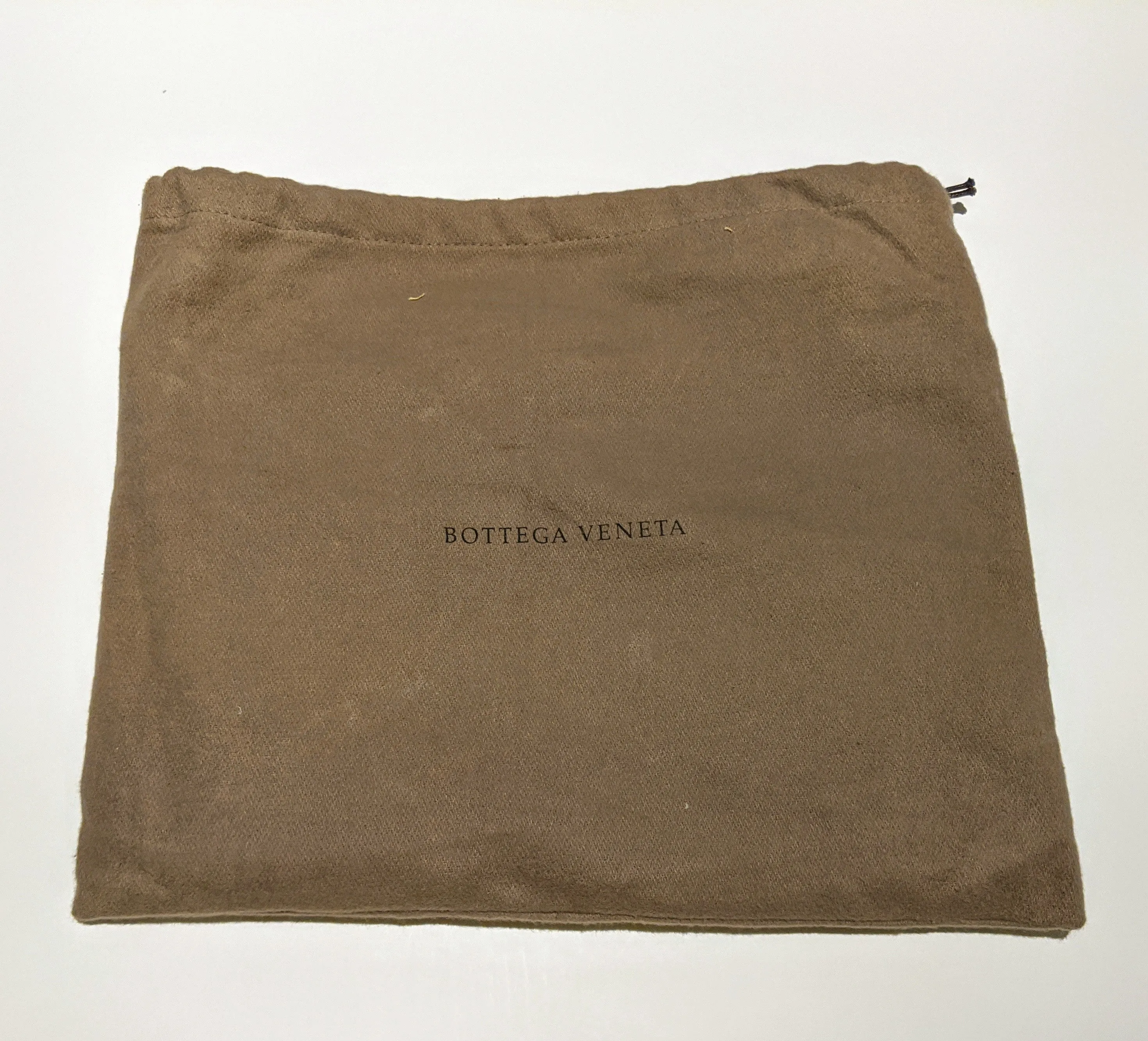 Bottega Veneta Woven Leather Pouch Clutch in Plaid Khaki Green and Gray