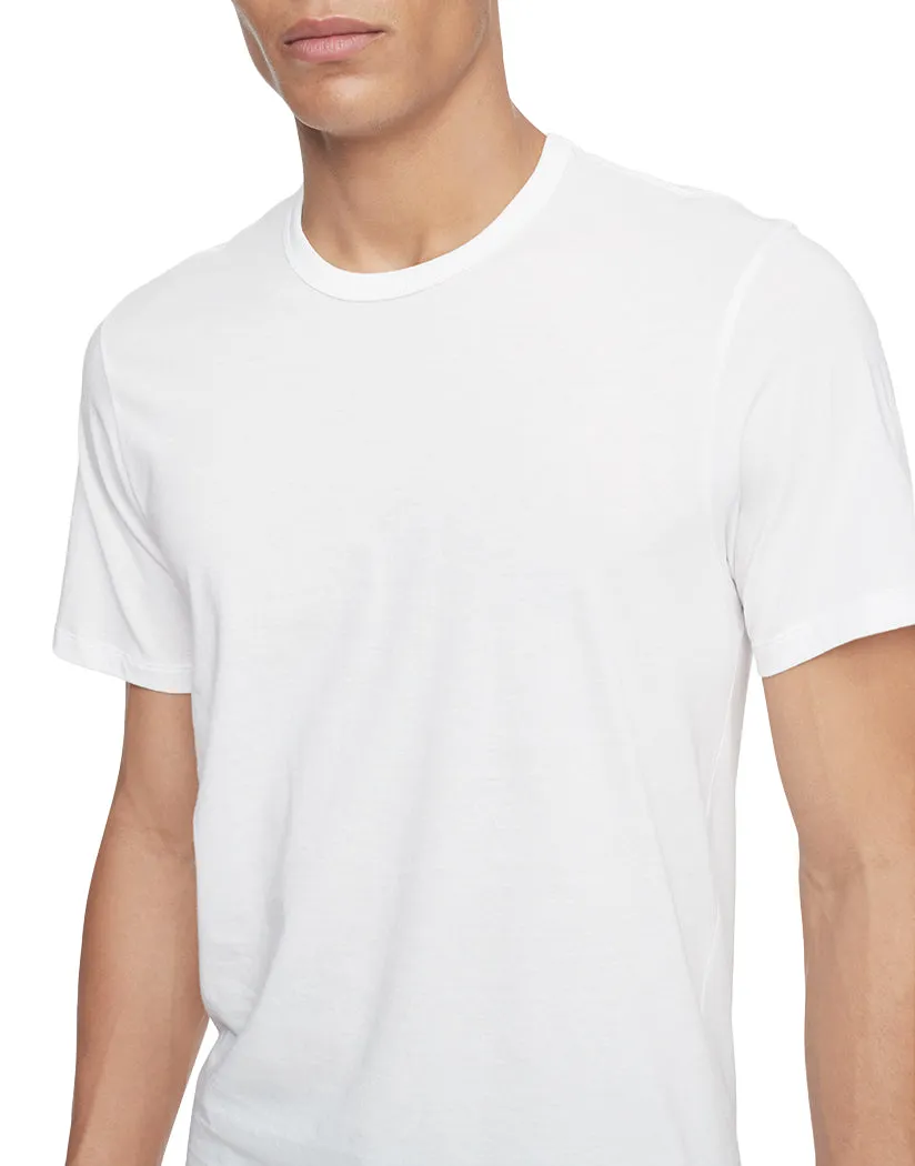 Calvin Klein Cotton Classics 3 Pack Slim Fit Short Sleeve Crew Neck T-Shirt NB4013