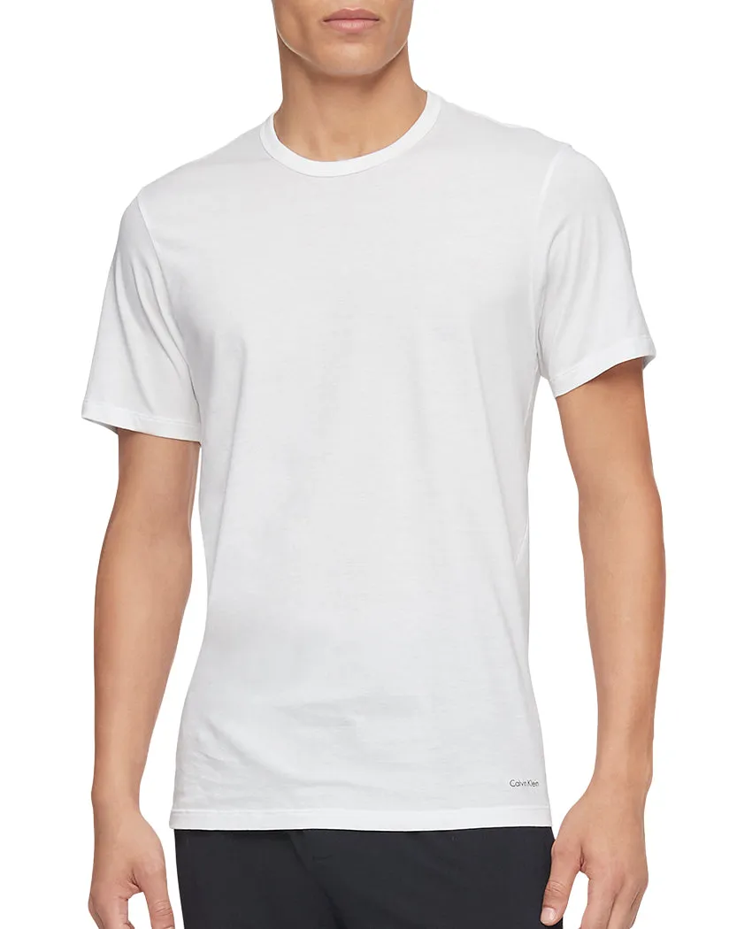 Calvin Klein Cotton Classics 3 Pack Slim Fit Short Sleeve Crew Neck T-Shirt NB4013