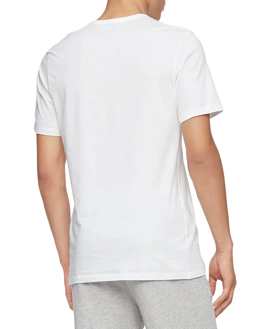 Calvin Klein Cotton Classics 3 Pack Slim Fit Short Sleeve V Neck T-Shirt NB4014