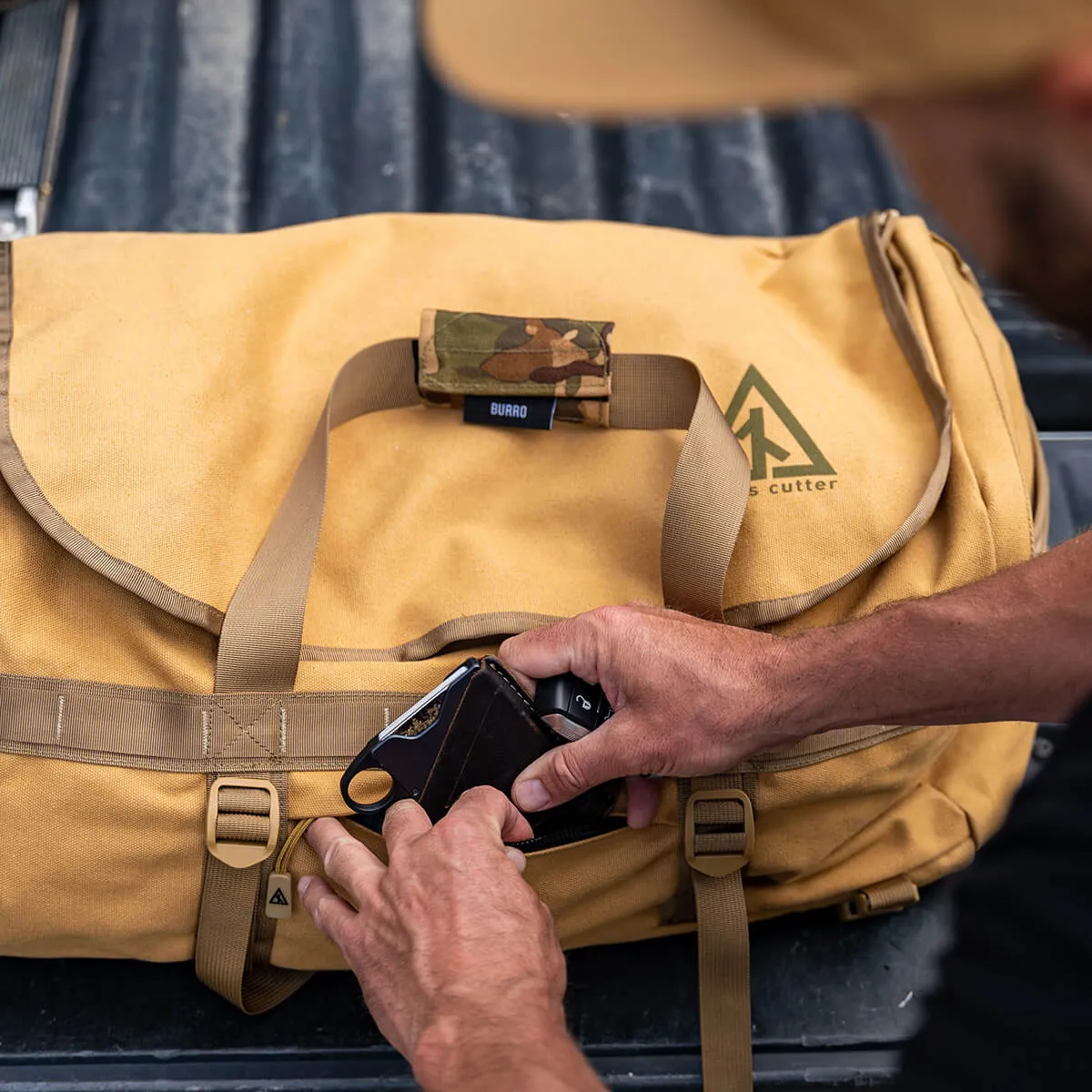 Canvas Cutter Burro Duffel