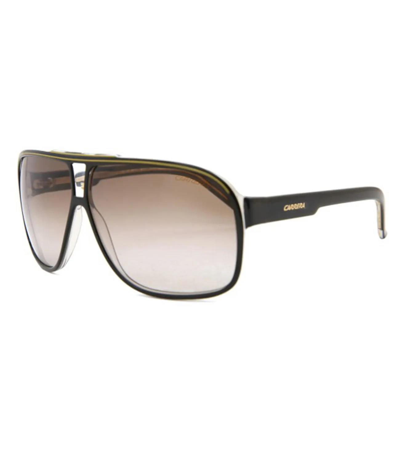 Carrera Grand Prix Men's Gradient Brown Aviator Sunglass