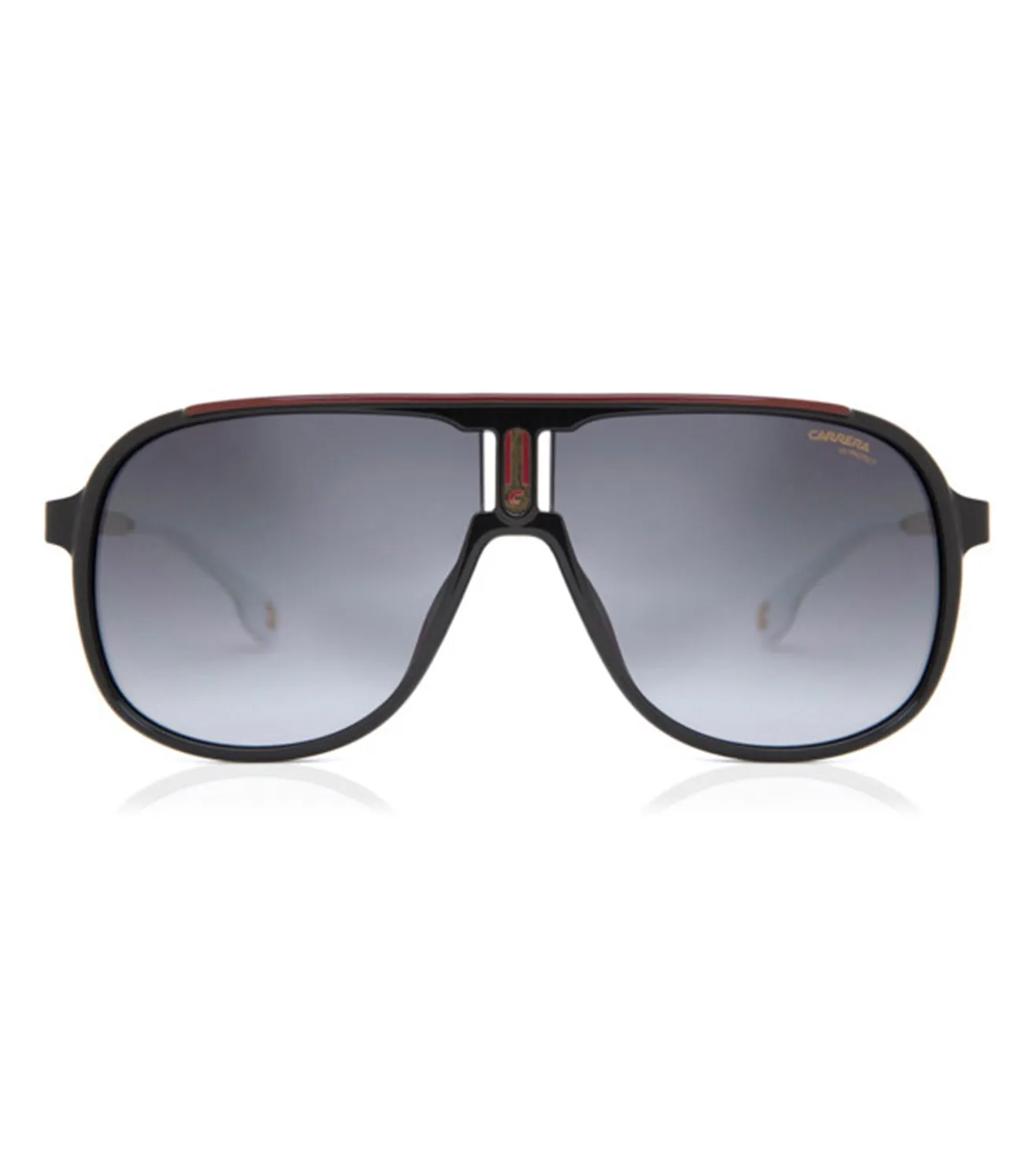 Carrera Unisex Grey Square Sunglasses