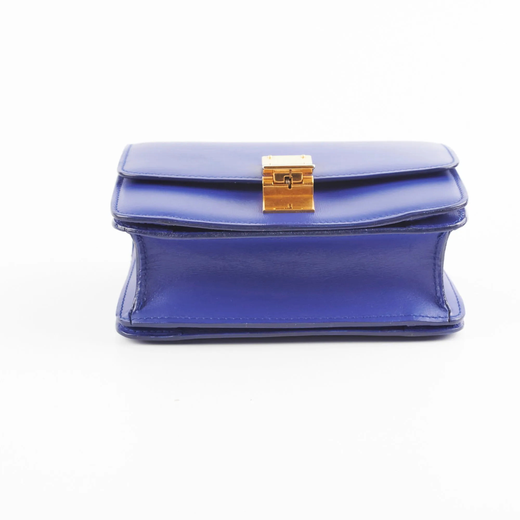 Celine Small Blue Box Crossbody Bag