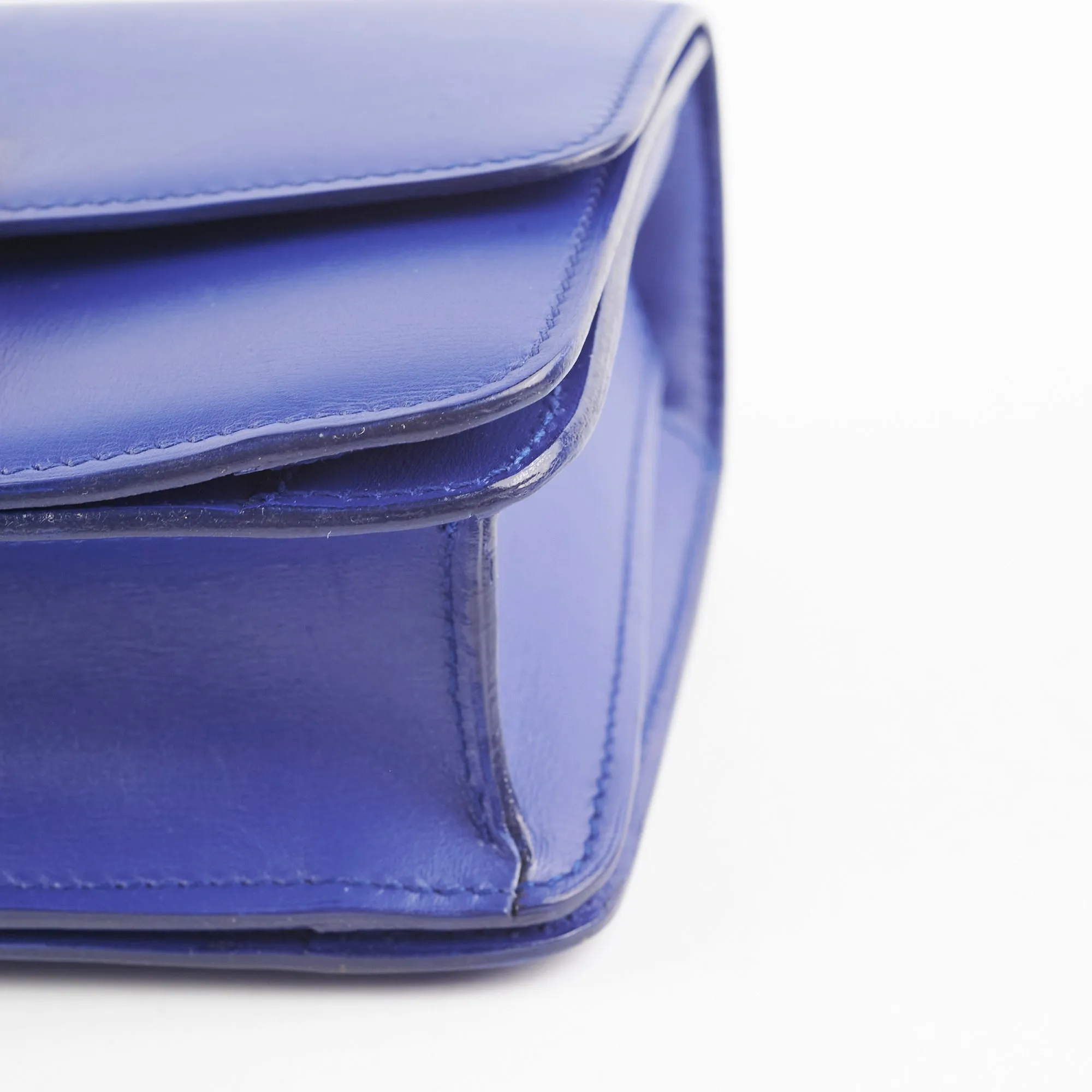 Celine Small Blue Box Crossbody Bag