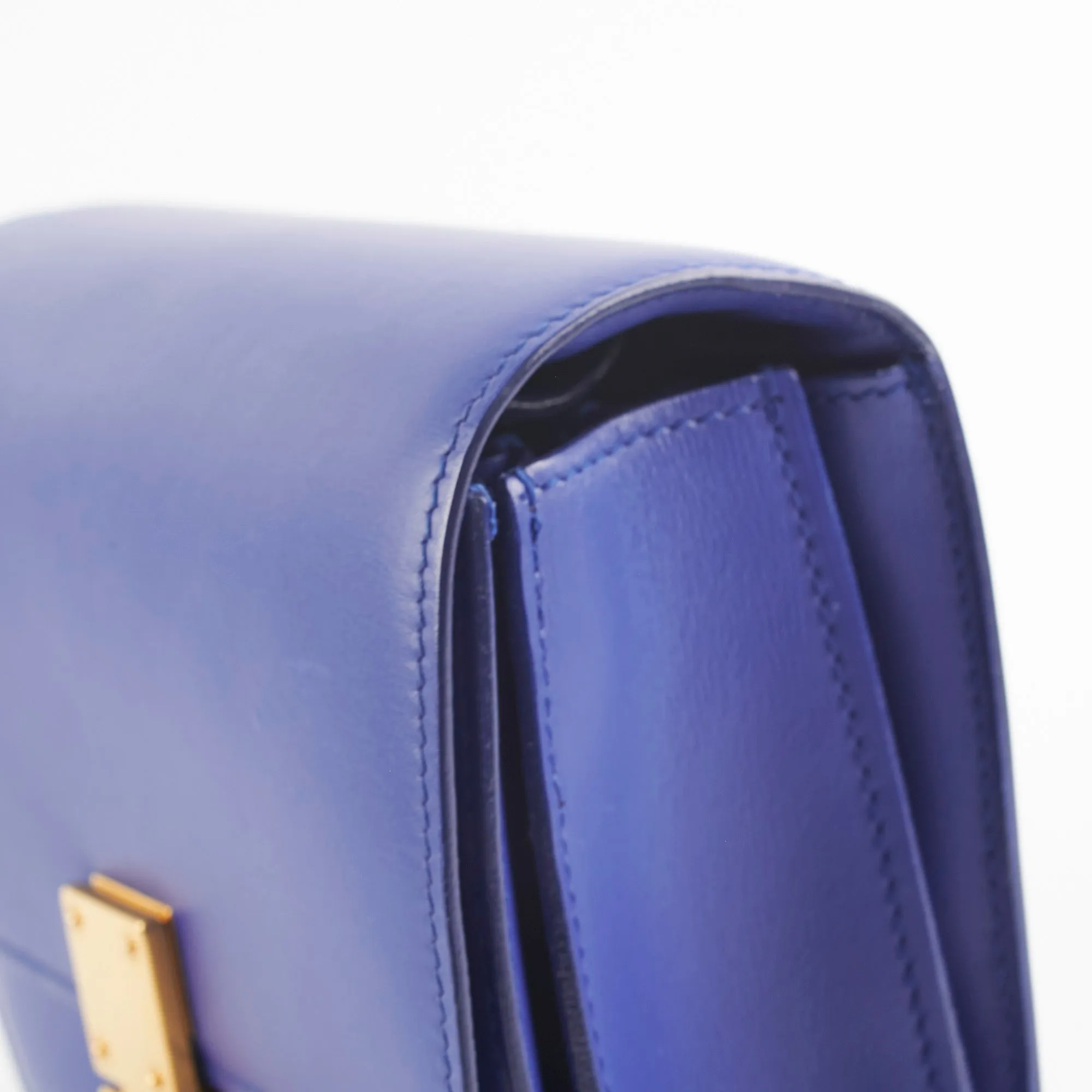 Celine Small Blue Box Crossbody Bag