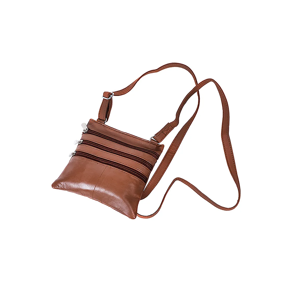 CHAMPS | Leather crossbody bag