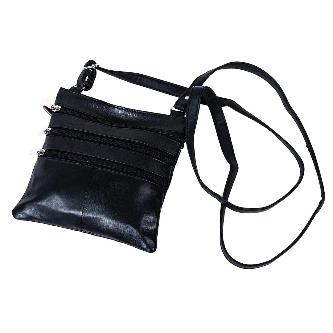 CHAMPS | Leather crossbody bag