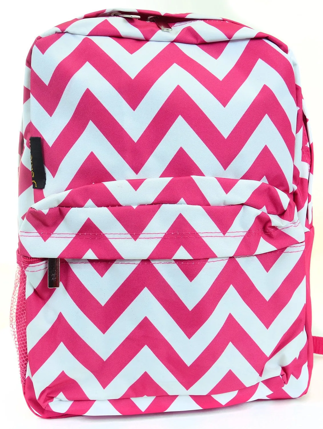 Chevron Print Fashion Canvas School Cheer Backpack